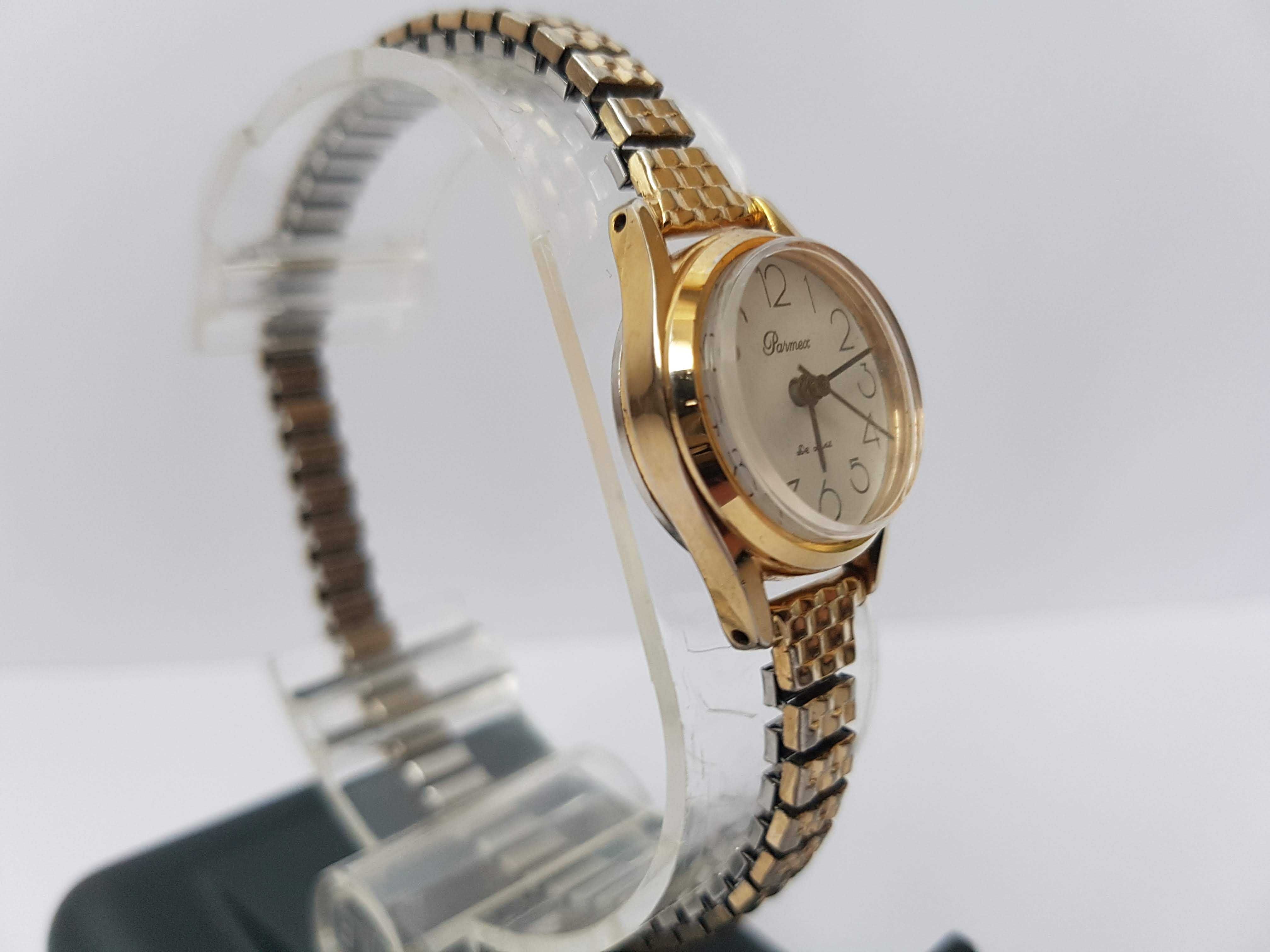 Годинник Parmex, механіка, браслет Speidel USA,позолота,70-ті. Вінтаж.
