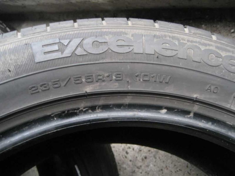 235/55 R19 101W Goodyear Excellence літо 2 штуки протектор 5.5 мм 70%