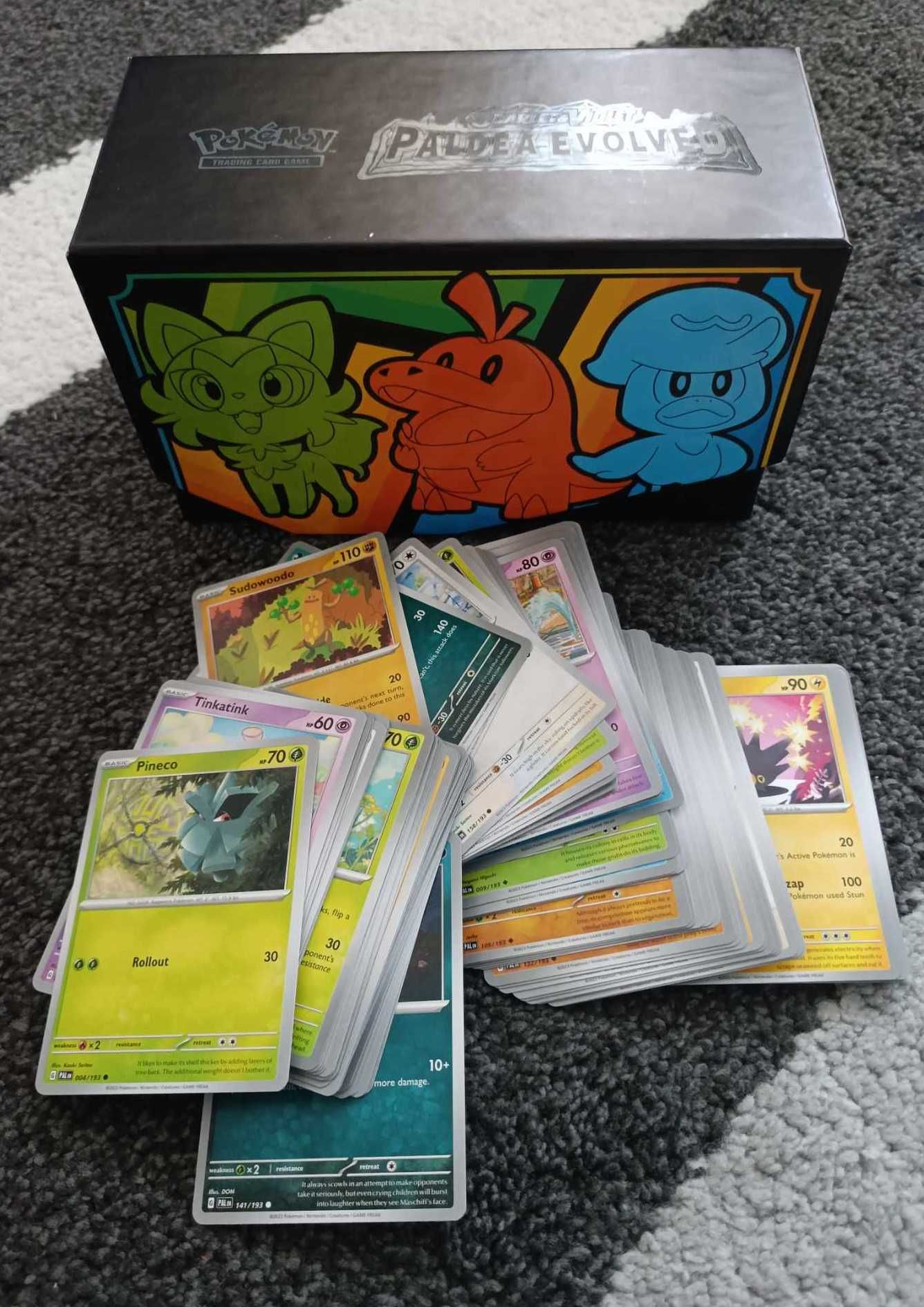 Zestaw,Bulk Kart Pokemon TCG Oryginalne 50 sztuk ~RARE Gratis~