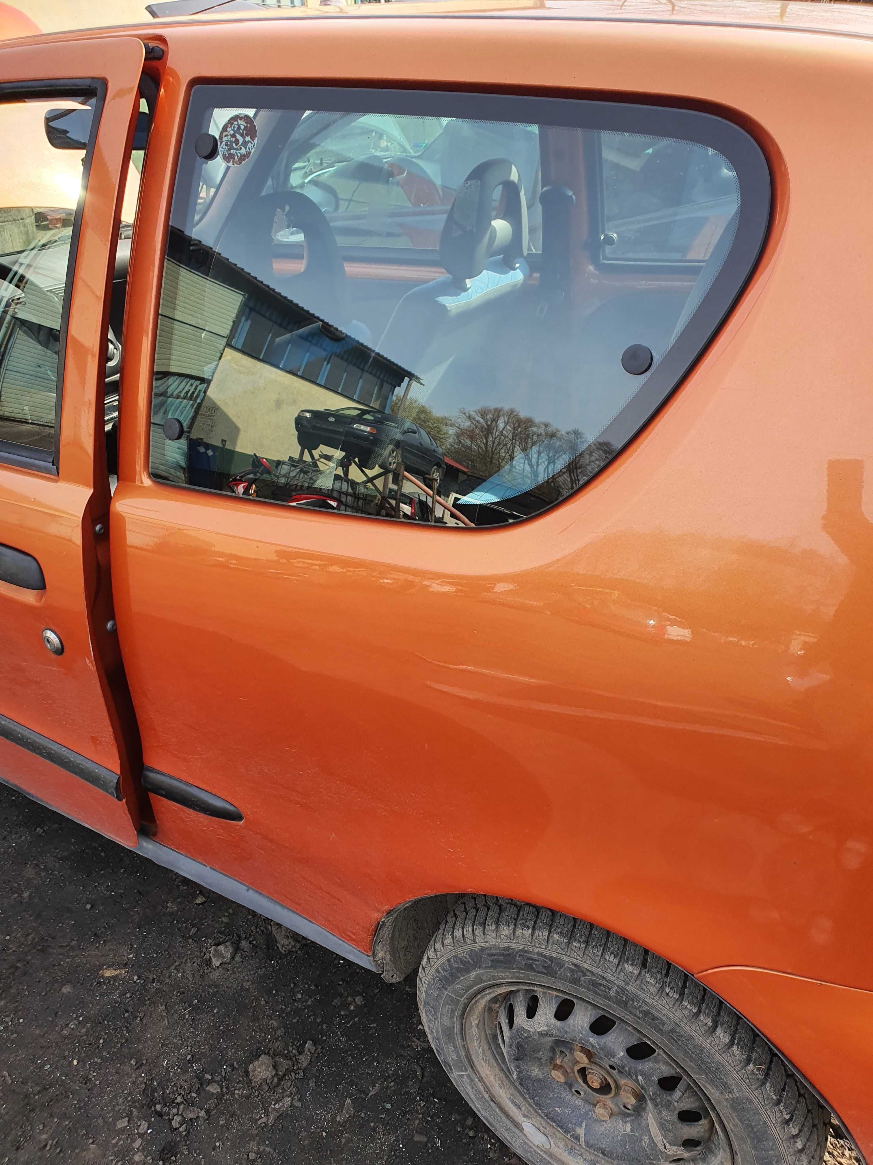 Komplet szyb uchylnych Fiat Seicento