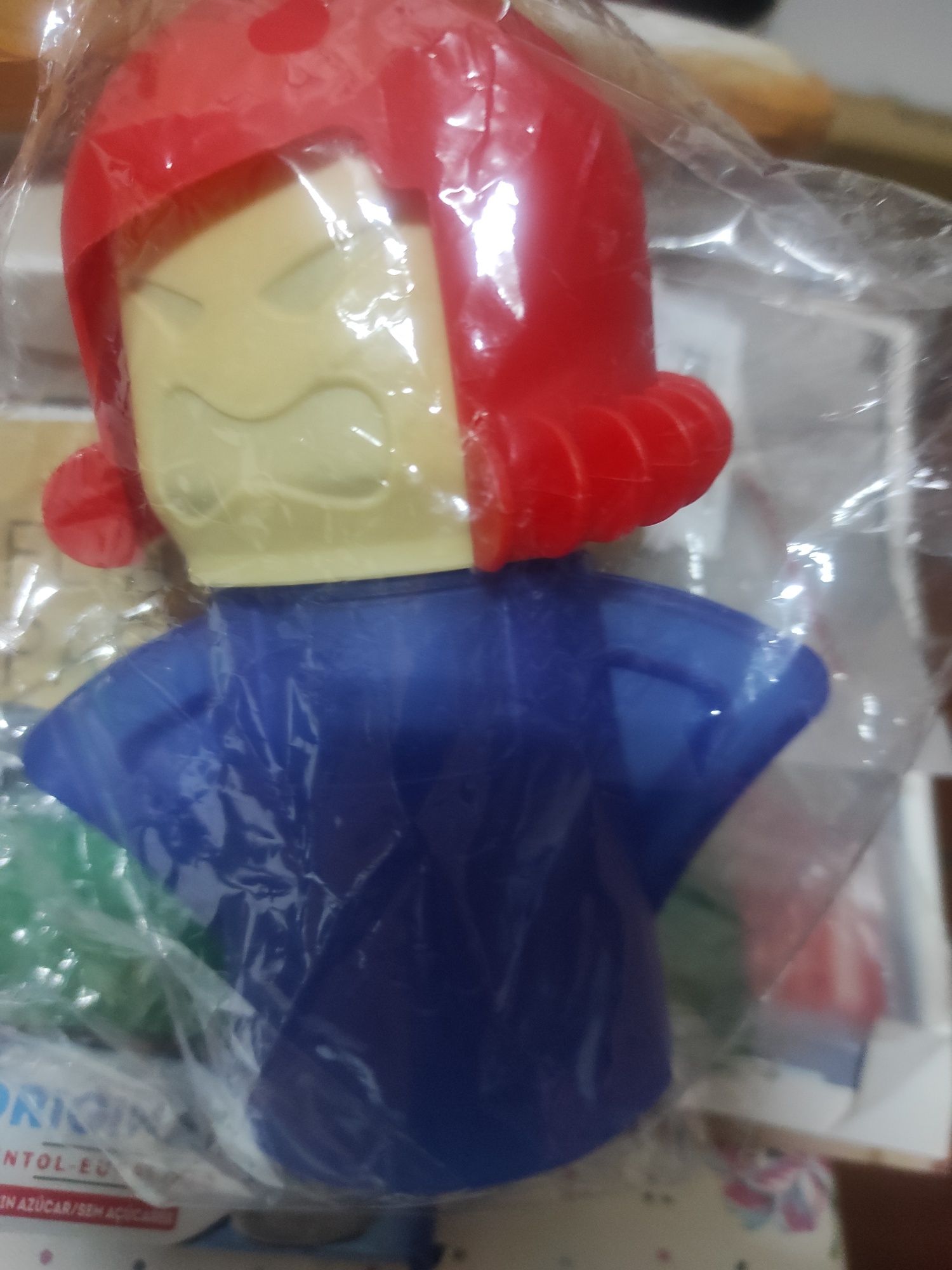 Boneco Limpa microondas