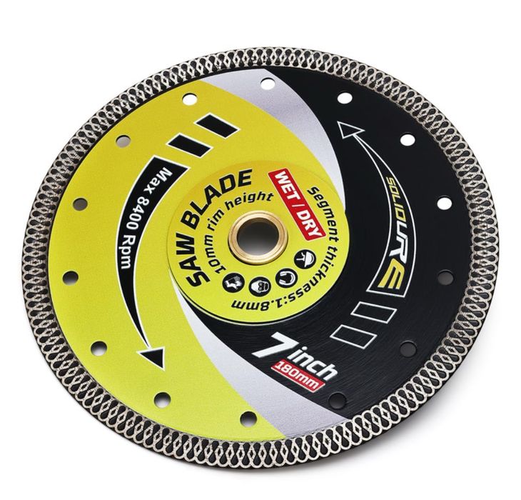 Solidure Diamentowa tarcza do płytek 180 x 22.3 x 10 mm