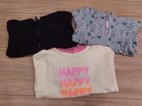 Zestaw bluz bluzy dziewczęce bluza z kapturem 104