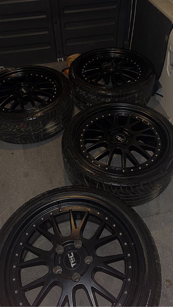 Felgi 19  8.5 j 5x120 jak nowe z oponami