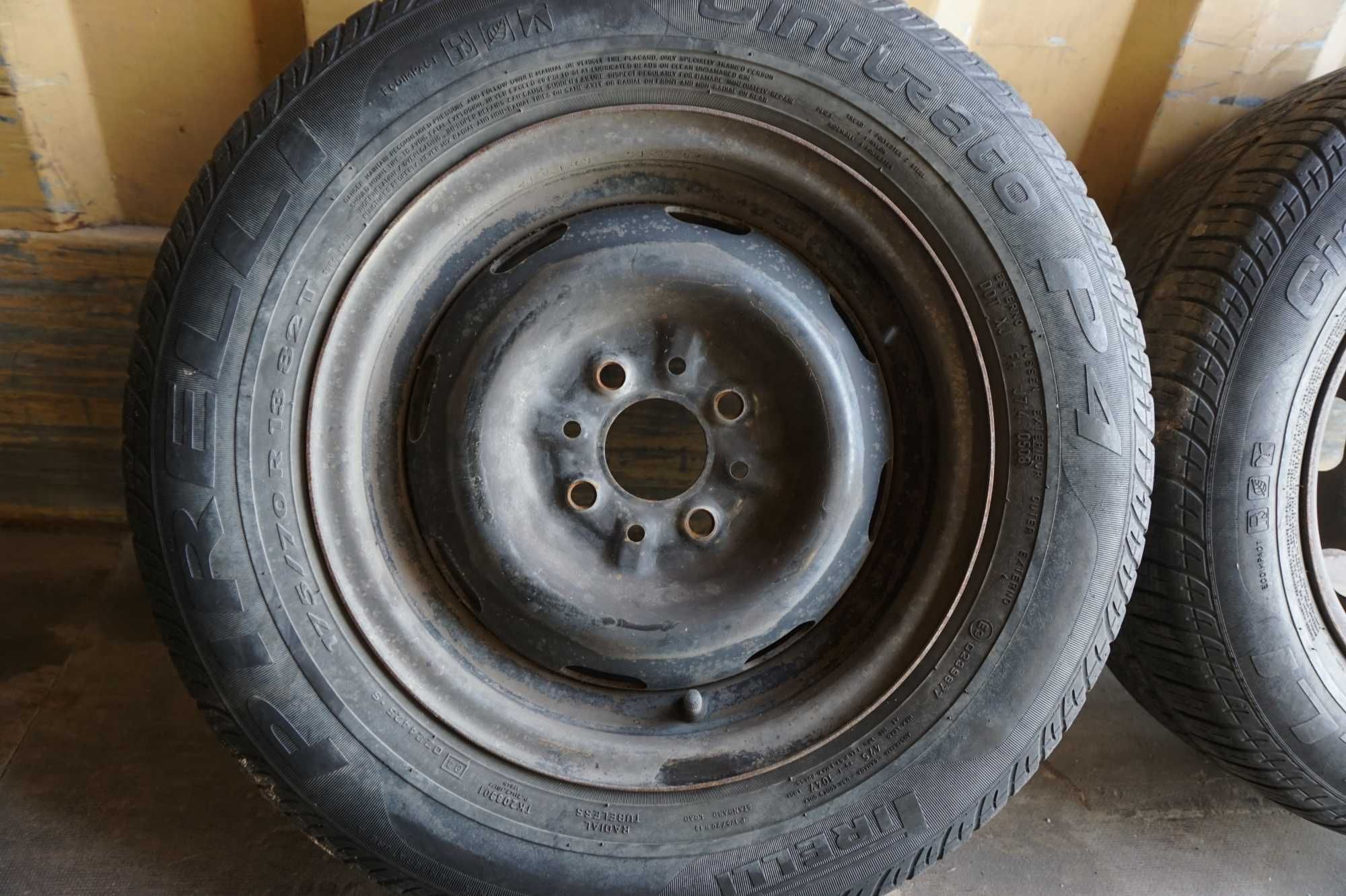 koła 4x98 felgi polonez fso fiat 125 opony 175/70R13 przyczepka