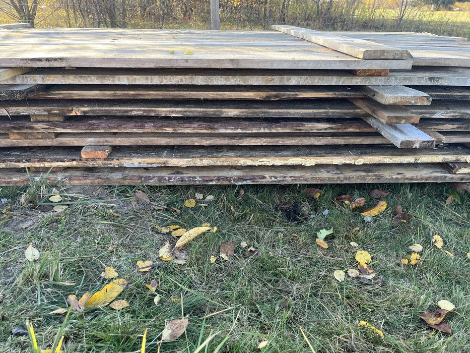 Deski szalunkowe grube 3,2 cm