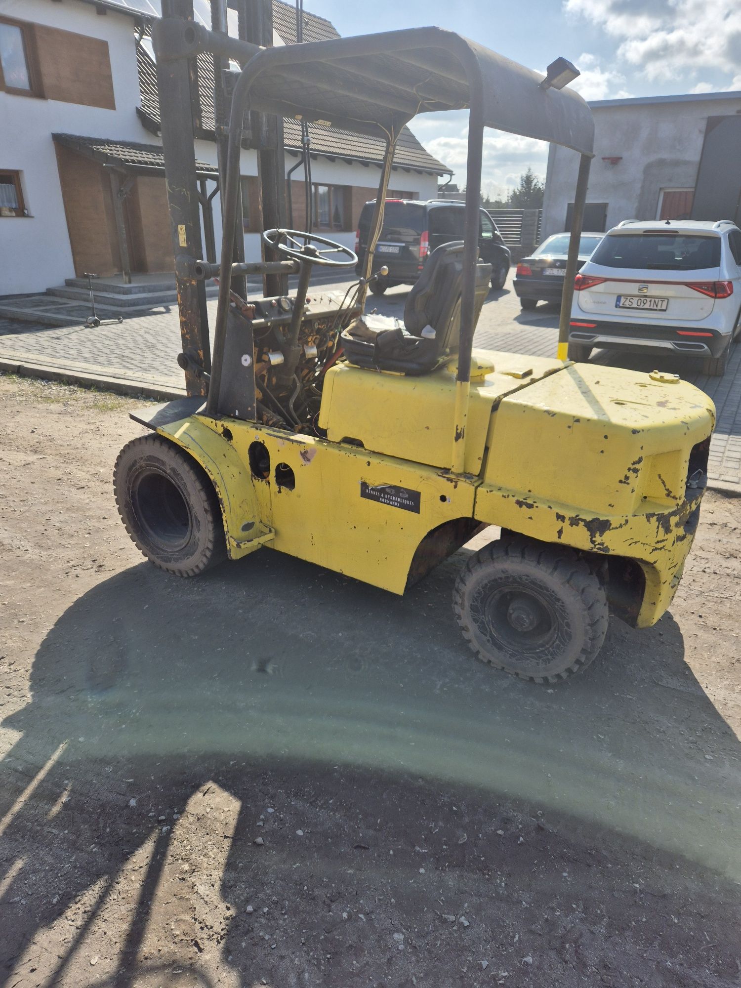 Wózek widłowy Fiat OM40 diesel