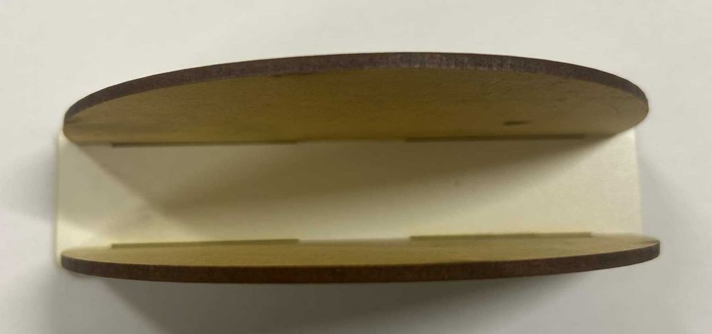 Serwetnik biały Pierwsza Komunia Święta IHS Serce 16x4x8cm imię data