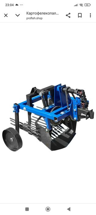 Трясучка Картоплекопач Копач Копалка для мотоблока з повітряним охолод