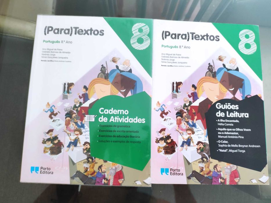 Português 8⁰ ano - Para Textos Caderno Atividades
