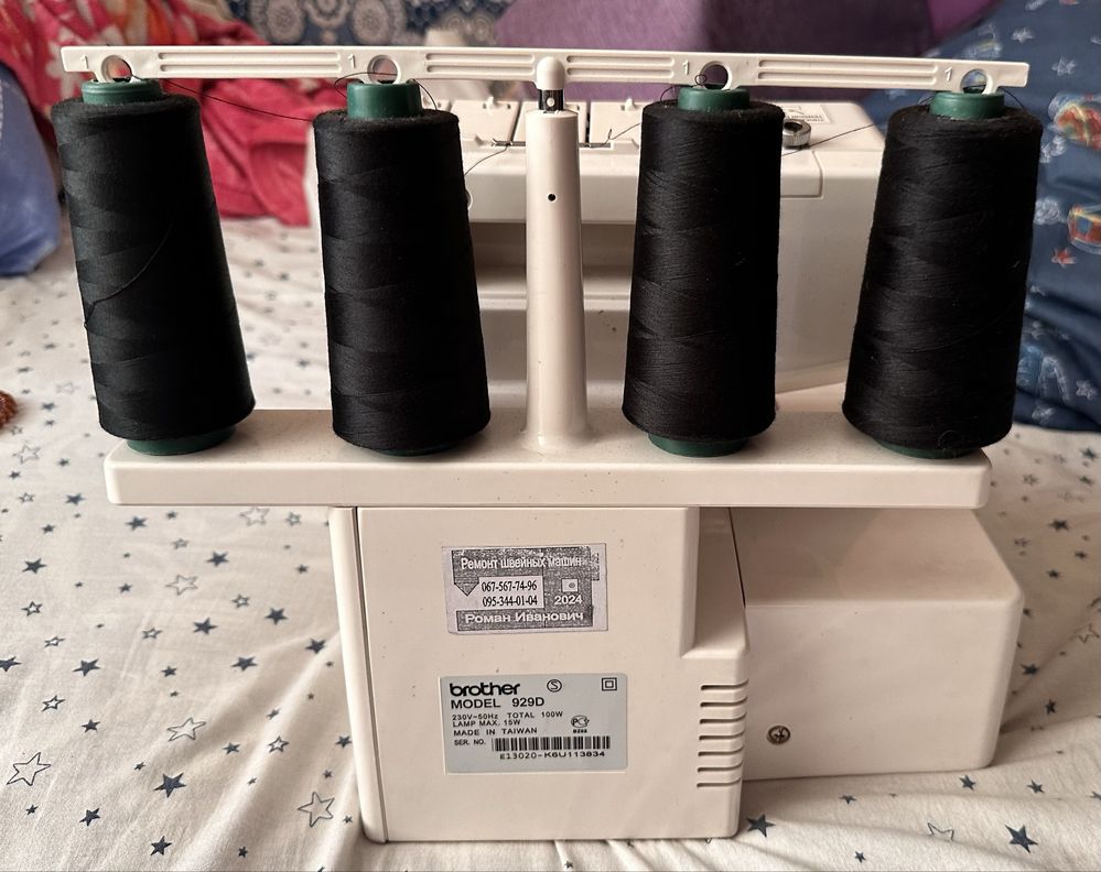 Швейна машина overlock Brother 929D lock, оверлок, бразер 929д