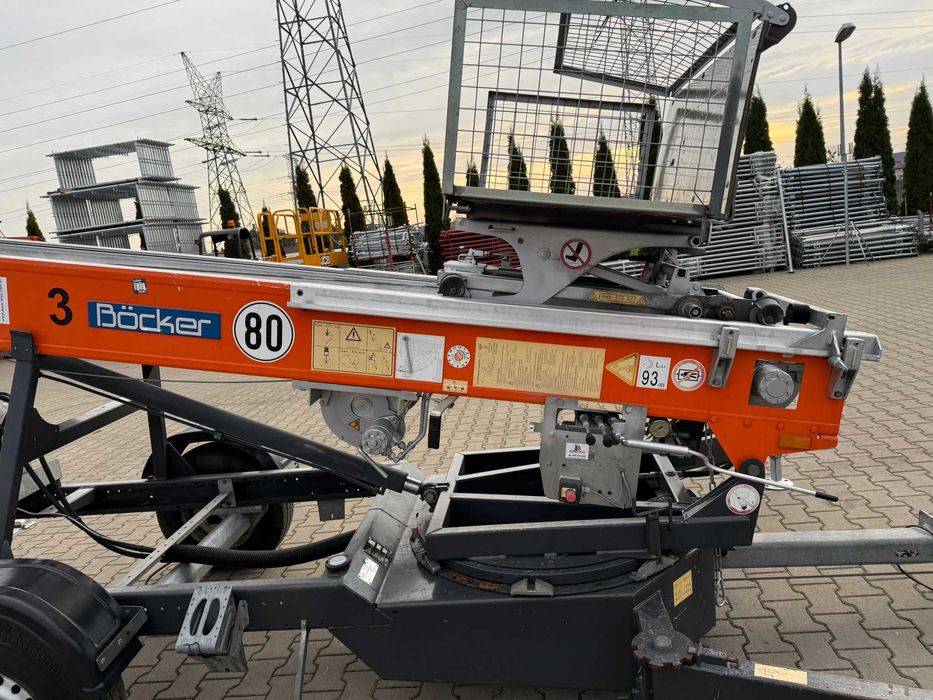 Winda drabina dekarska Bocker HD 31 m/1-6 Spalinowa HONDA R.2008