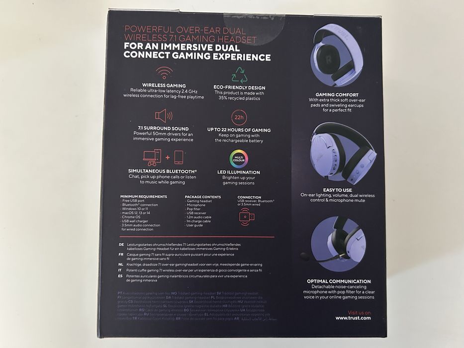 Nowe Trust Gaming GXT 491P Fayzo   Słuchawki z mikrofonem