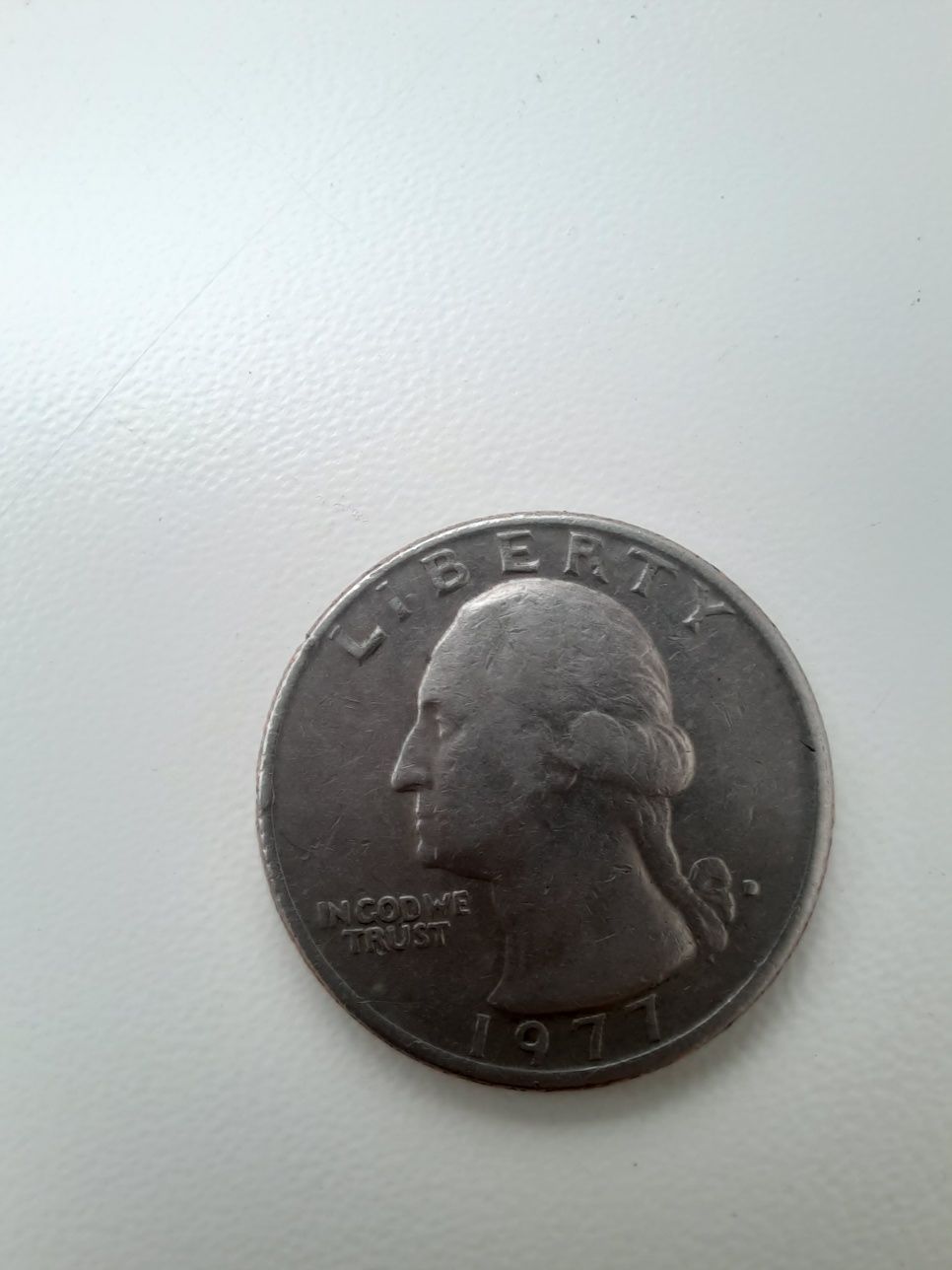 Монета UNITED STATES OF AMERICA quarter dollar 1977