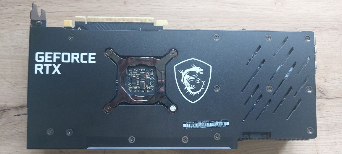 Відеокарта RTX MSI 3070 8GB.