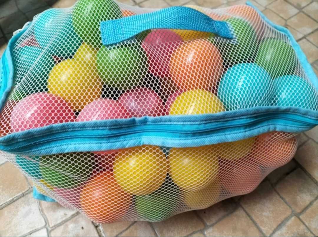 Tendas túnel e saco de bolas