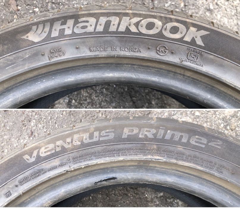 1 шина 225/45 R17 91 W Hankook Ventus Prime 2