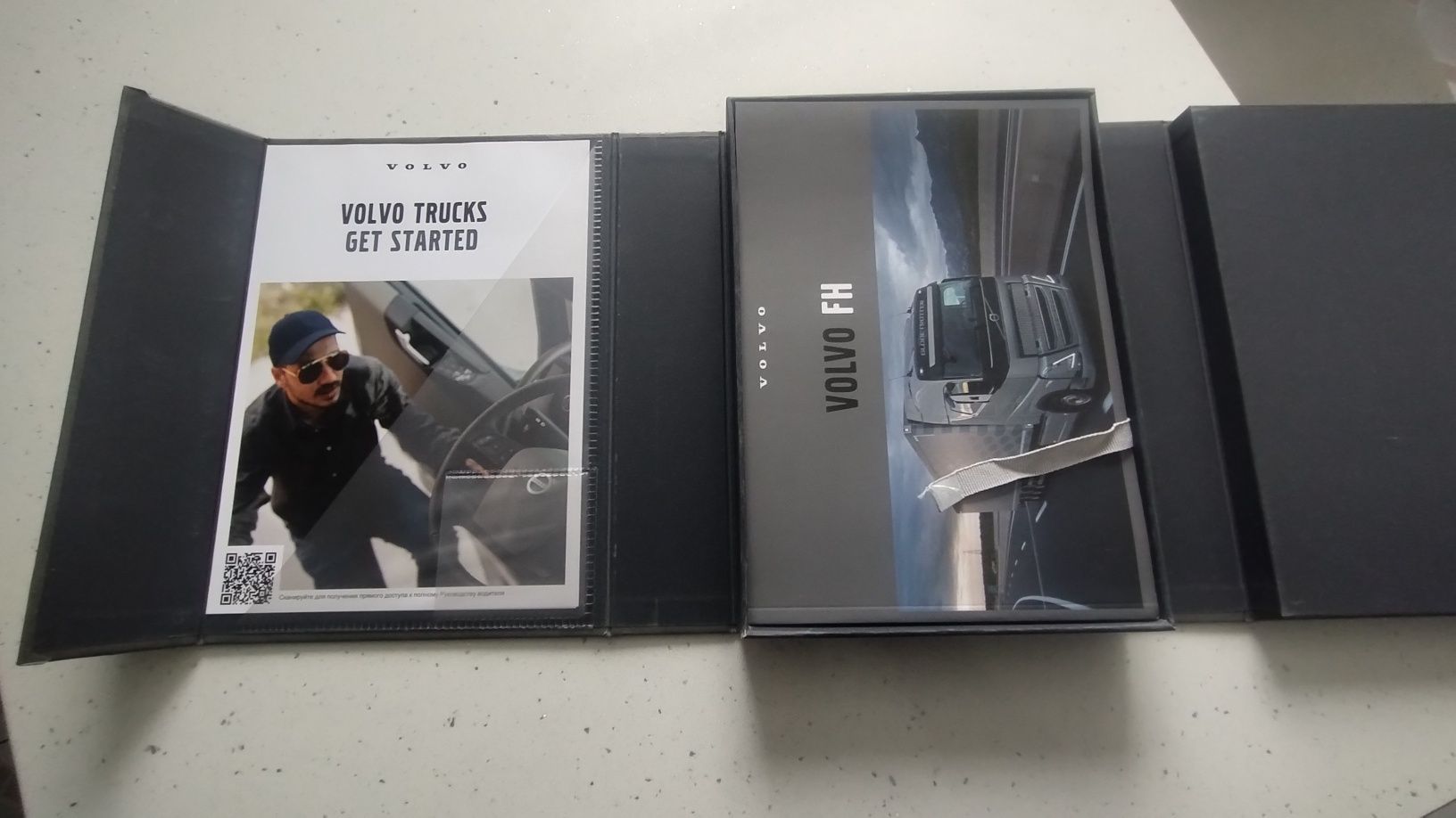 Instrukcja obsługi Volvo FH tachografu rosyjski
