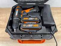 Wkrętarka 20V WORX WX108 |2aku, ład., walizka| JAK NOWA