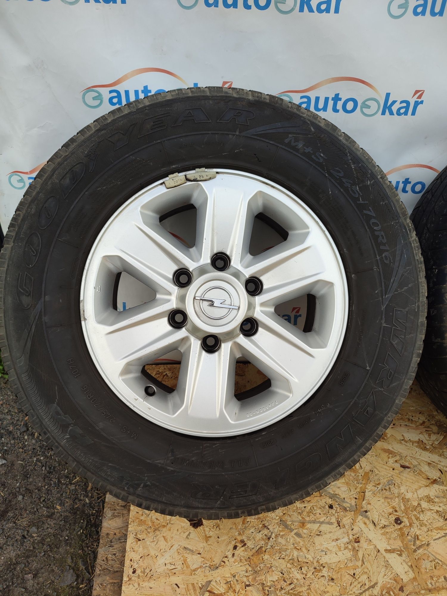 Диски 6*139.7R16Opel Frontera/Chevrolet/Mitsubishi L200/Hyundai/Toyota