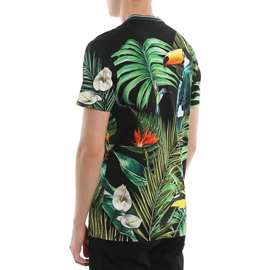 Мужская футболка Dolce & Gabbana Birds of Paradise , размер M