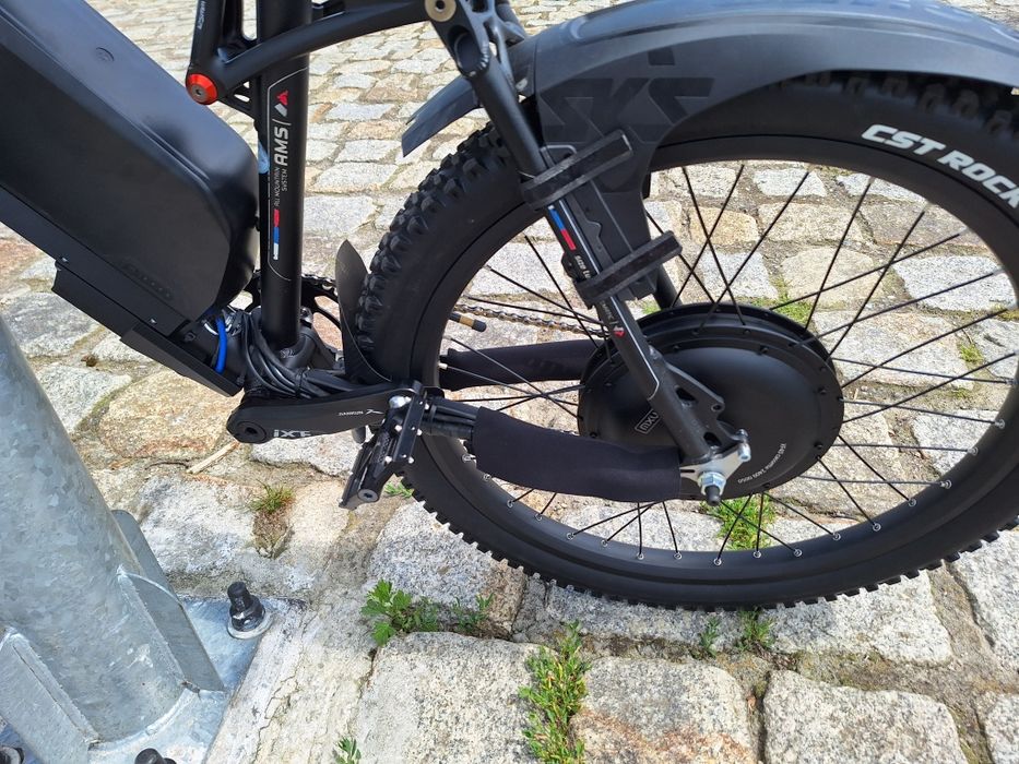 Cube ams 125 konwersja na ebike