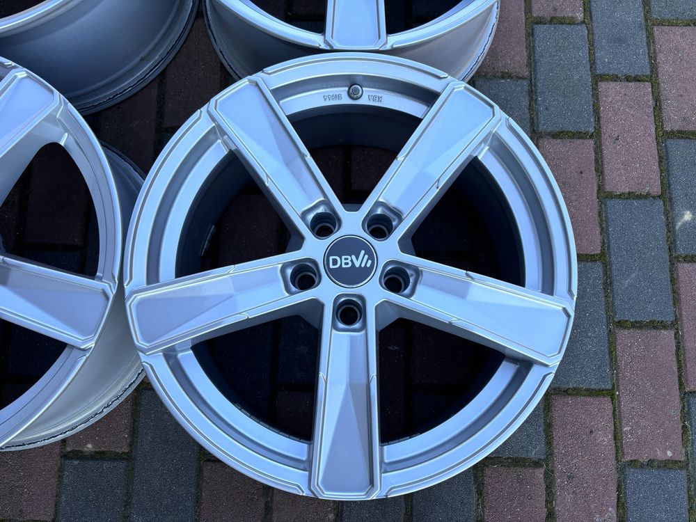 Felgi DBV 5x112 8Jx18 ET30 czujniki VW Seat Skoda Audi Mercedes