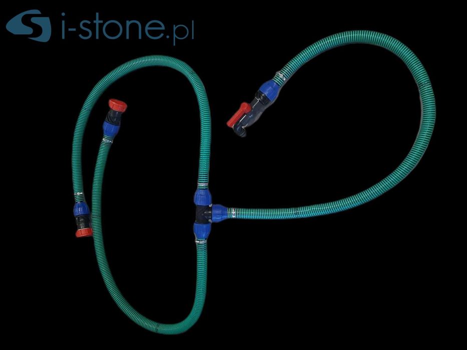 Zlewka wylewka do IBC podwójna,łącznik ,trójnik zawór 1.