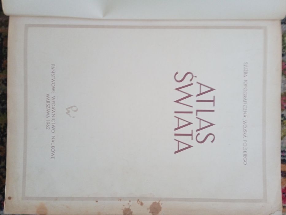 Atlas Świata PWN 1962