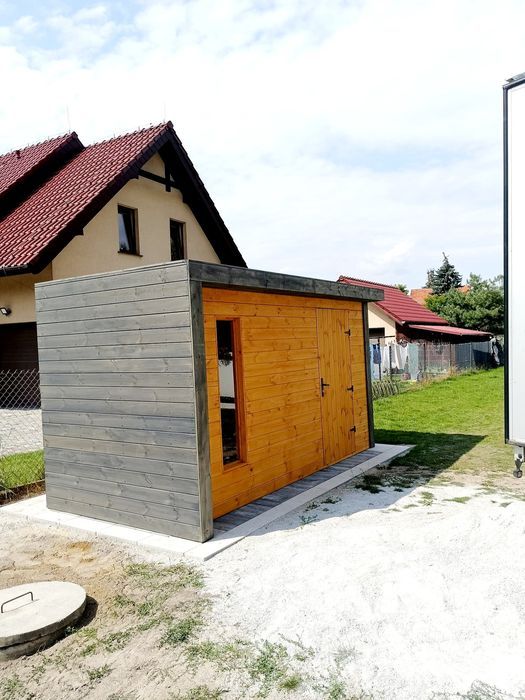 Nowoczesny Domek Narzędziowy WORKER 2x4