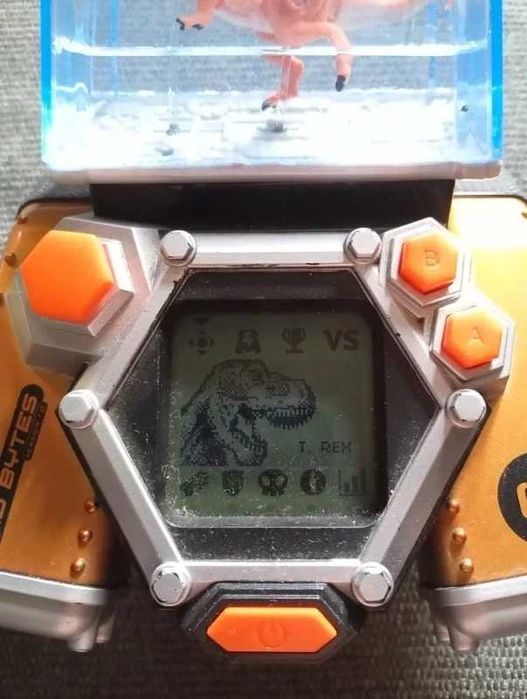 Bio Bytes T-Rex Dinosaur eletrônico portátil