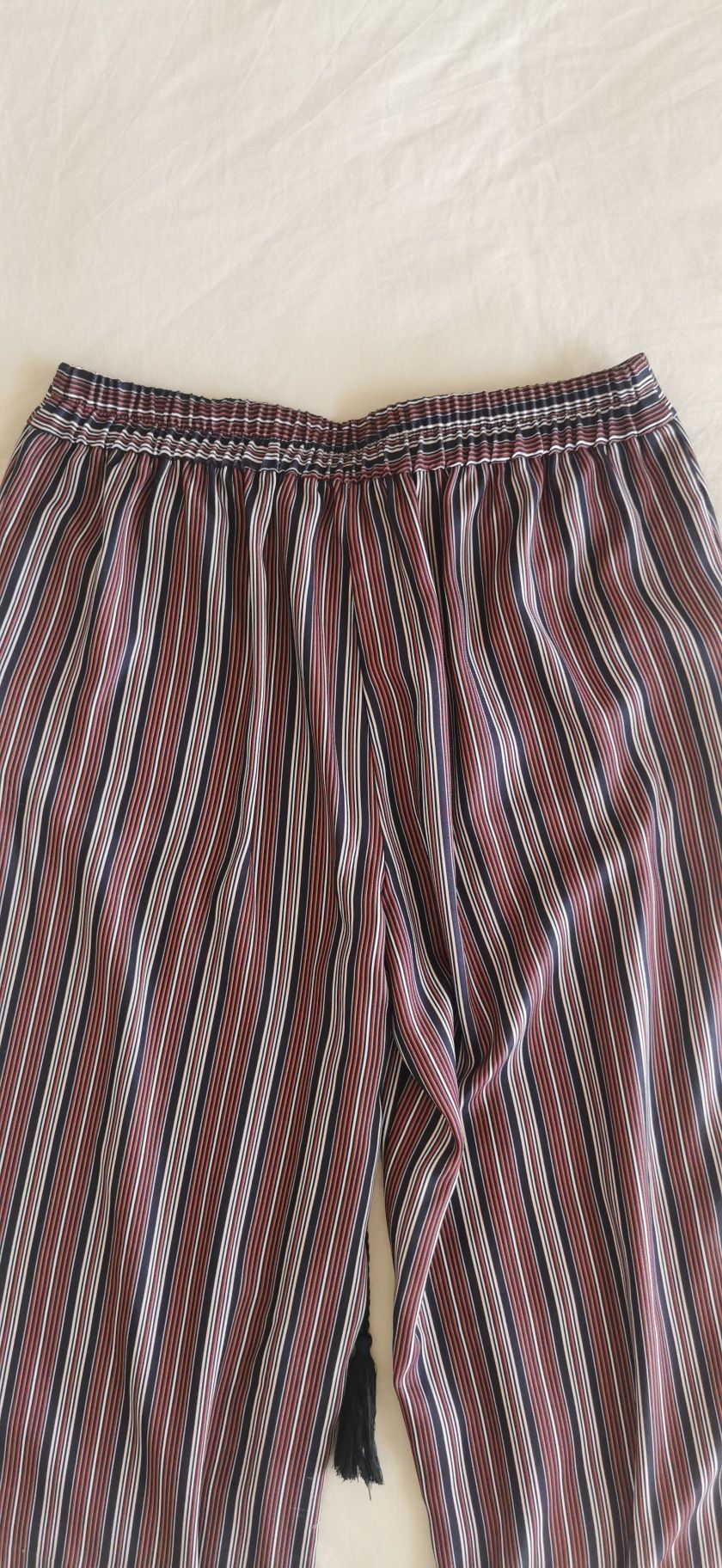 Calças riscas Primark