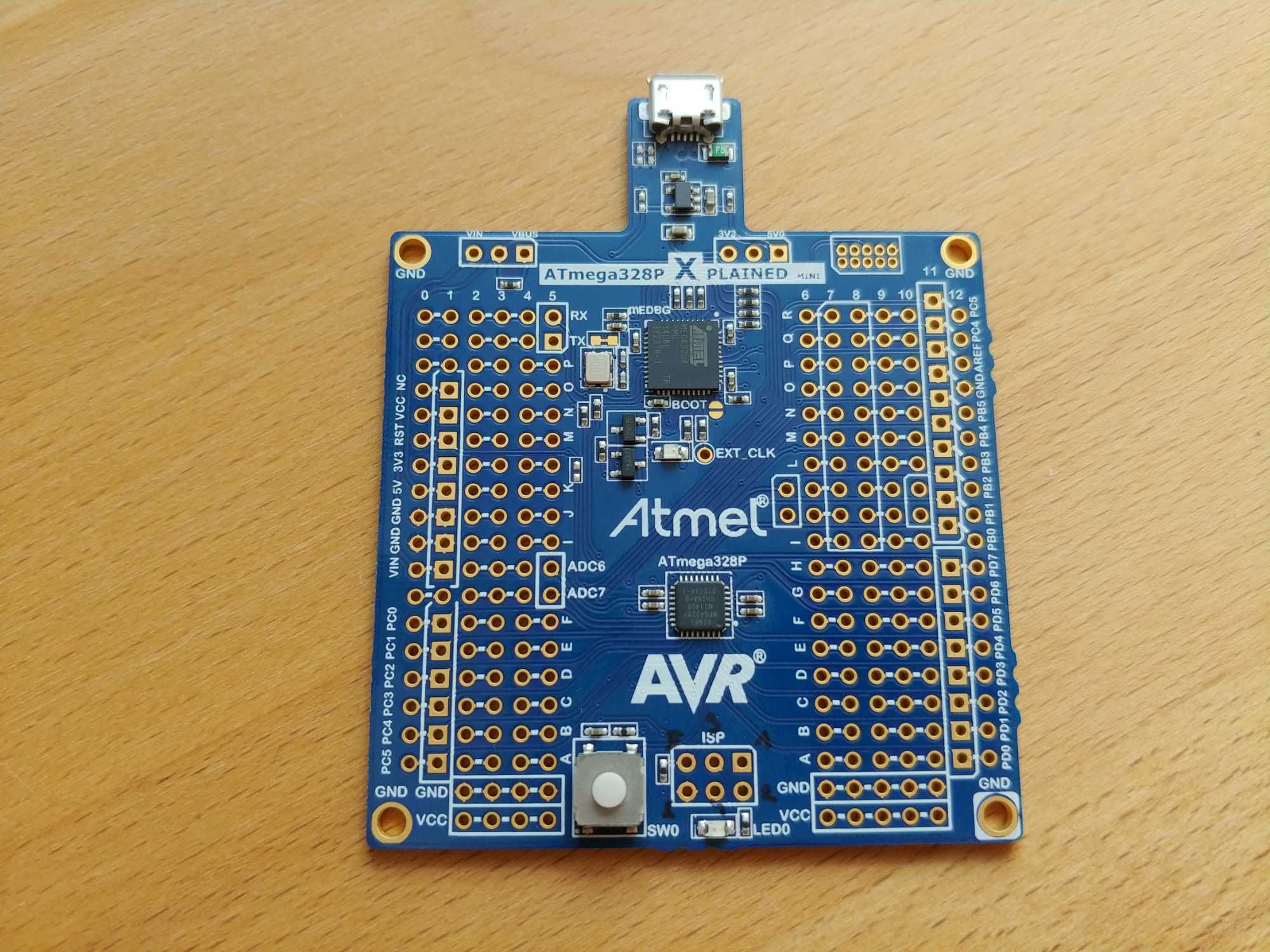 Płytka ewaluacyjna Atmel Xplained Mini – ATmega328P