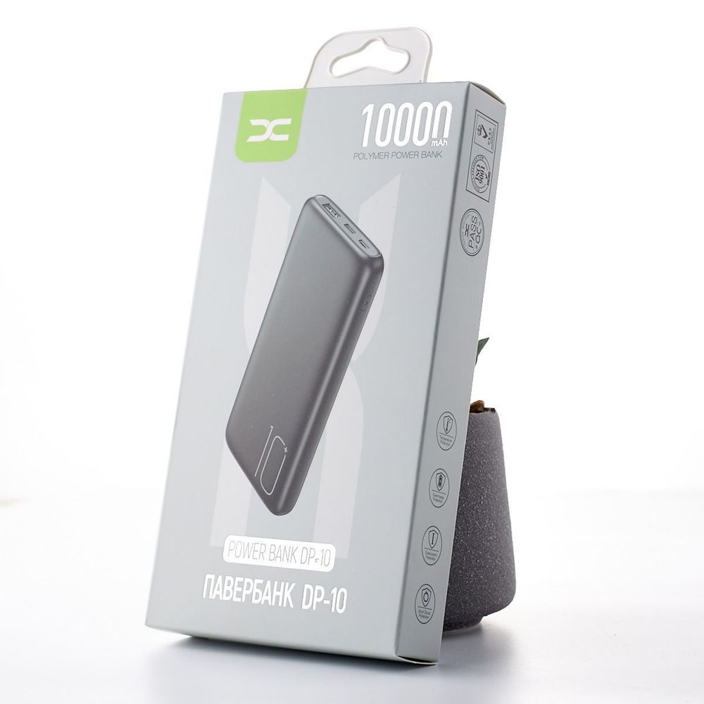 АКБ PowerBank DC DP-10 (10000 mAh) чорний