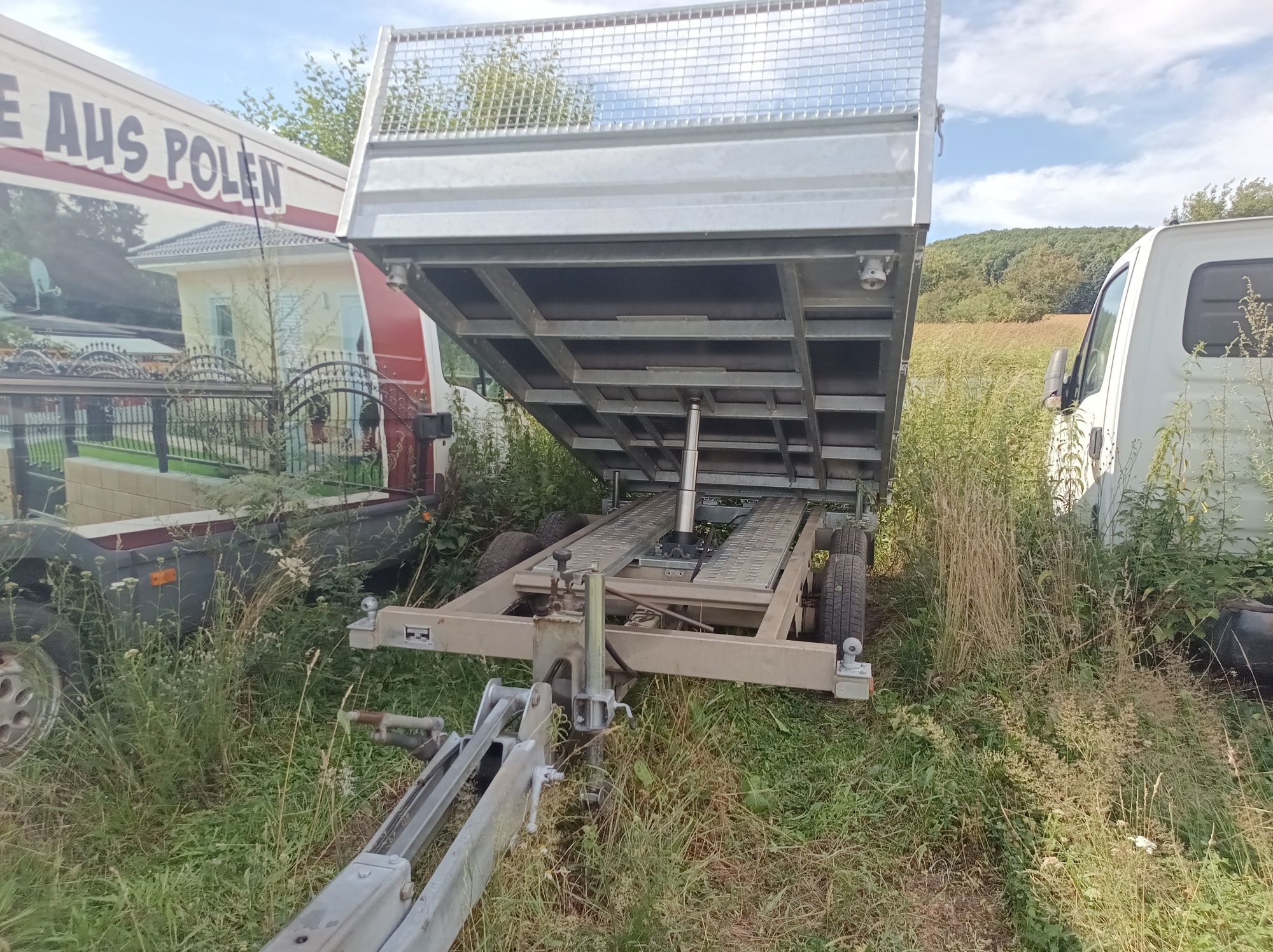 Przyczepa wywrotka 3.5 to dmc 3 strony kiper