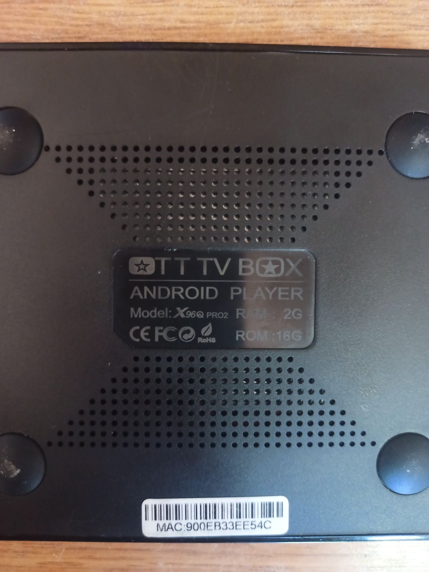 Смарт приставка x96q pro 2/16