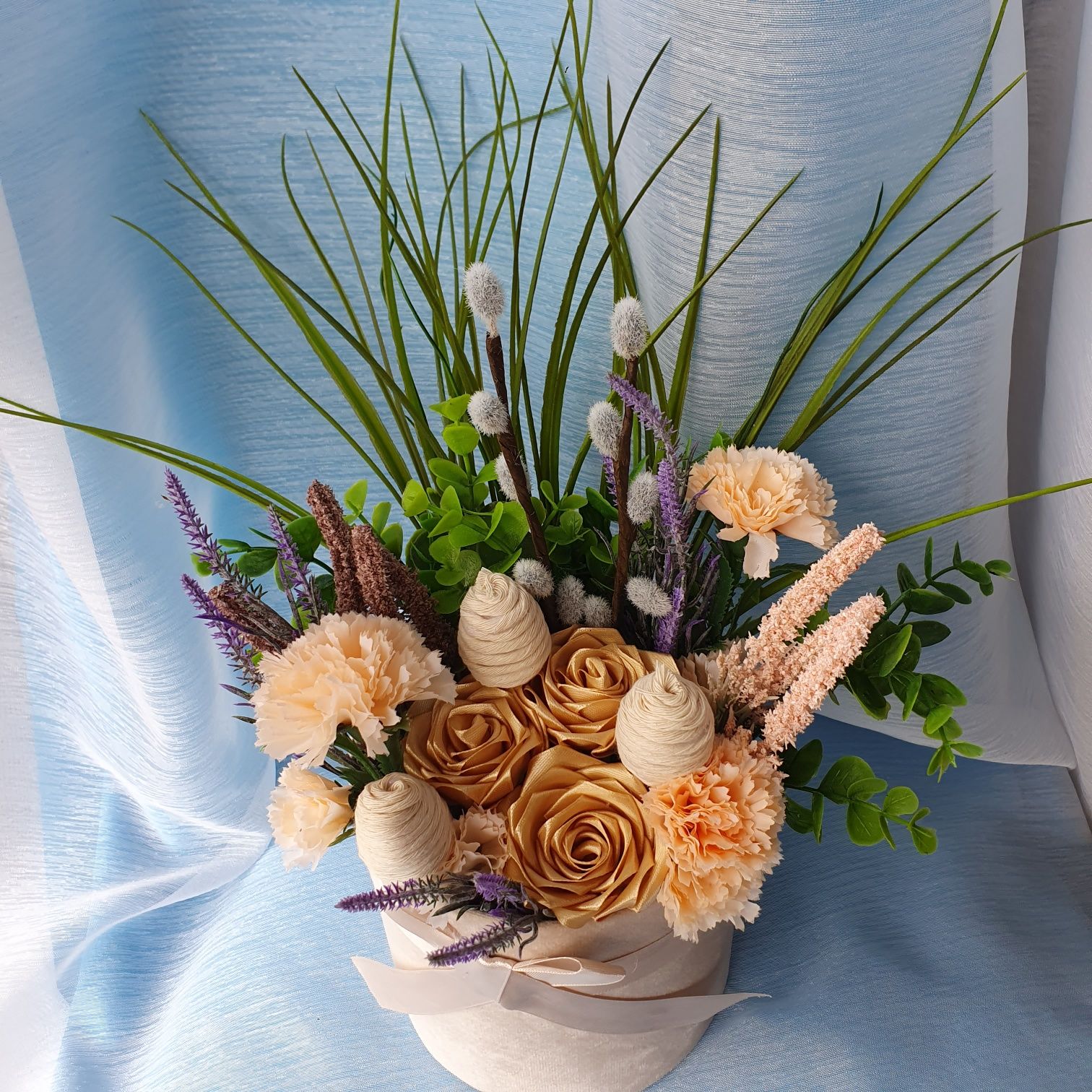 Wielkanocny flower box
