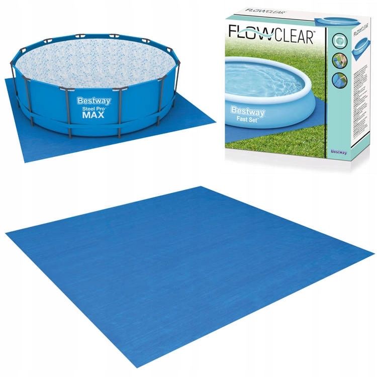 Mata pod basen Bestway Flowclear 396 x 396 cm