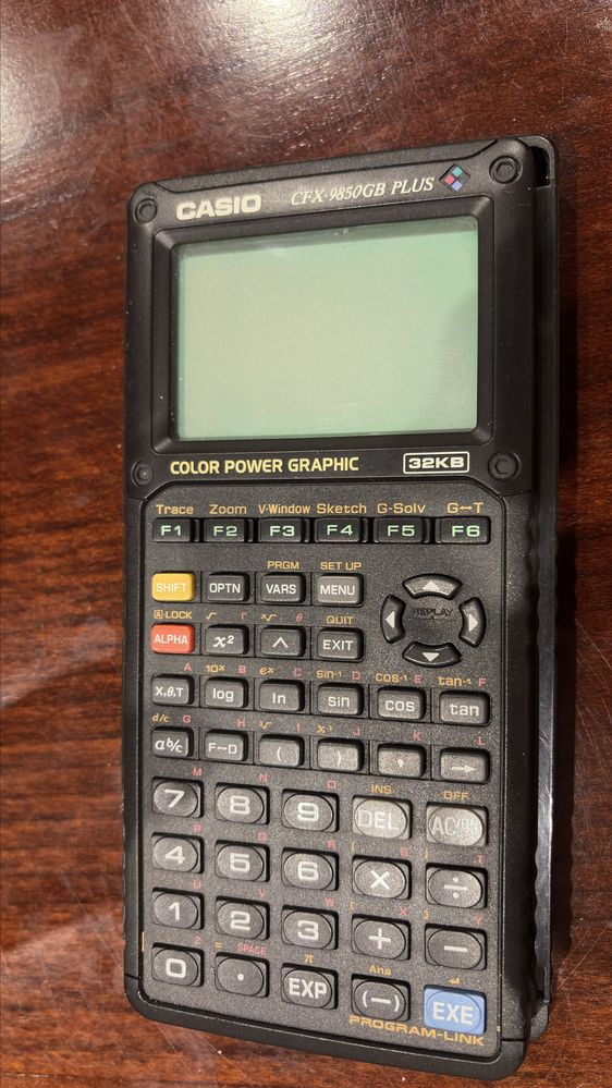 Kalkulator naukowy, graficzny, programowany, Casio CFX 9850GB Plus