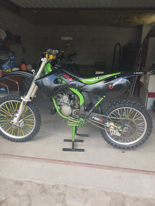 Kawasaki kx 125 po remącie