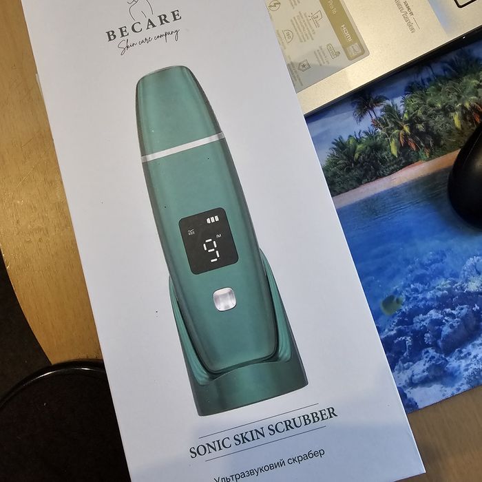 Ультразвуковий скрабео sonic skin Premium model