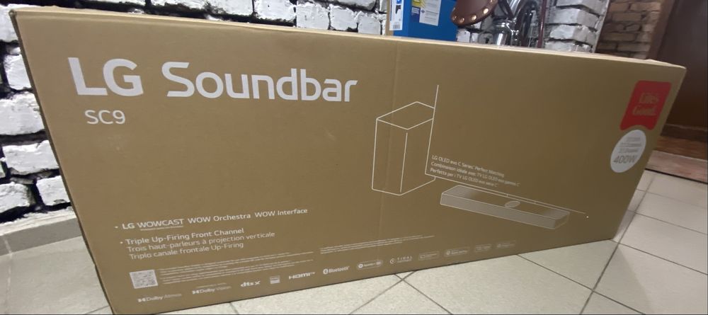Lg Soundbar SC9S Nowy
