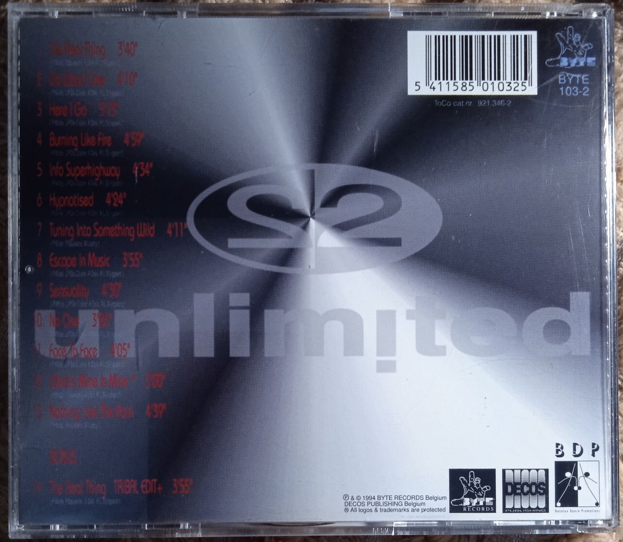 CD 2Unlimited -Real Thinks