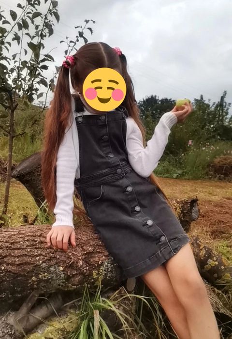 Джинсовый полукомбинезон Sela