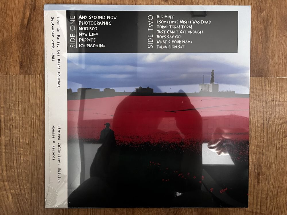 Płyty winylowe Depeche Mode Les Bains Douches, red vinyl.