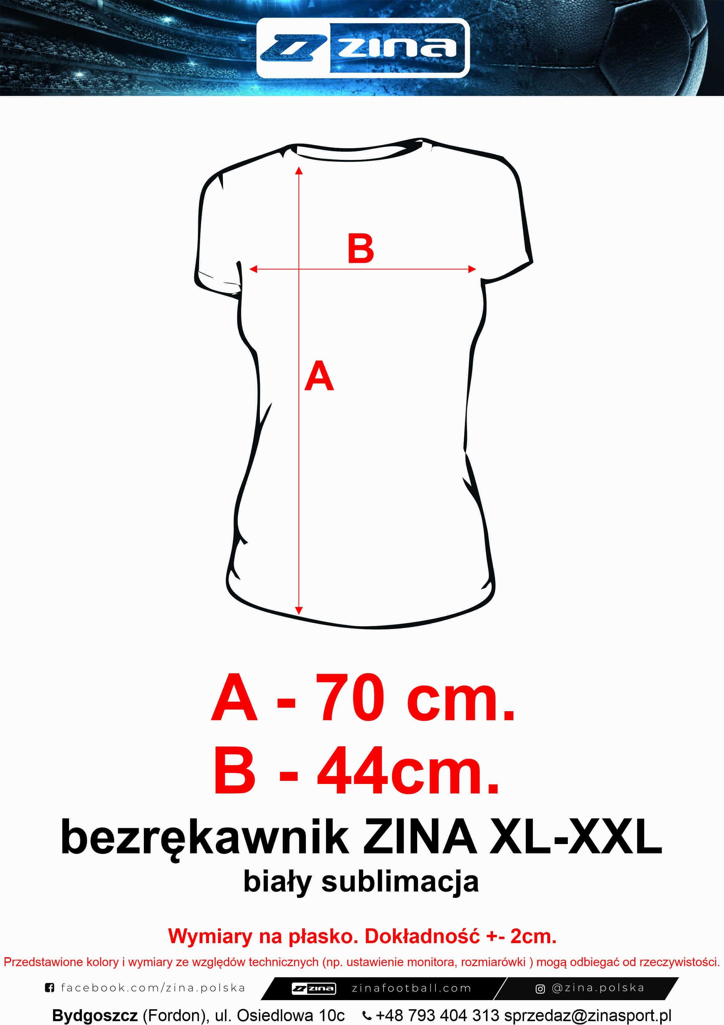 XL - XXL Koszulka ZINA, termoaktywna, szybkoschnąca, sportowa