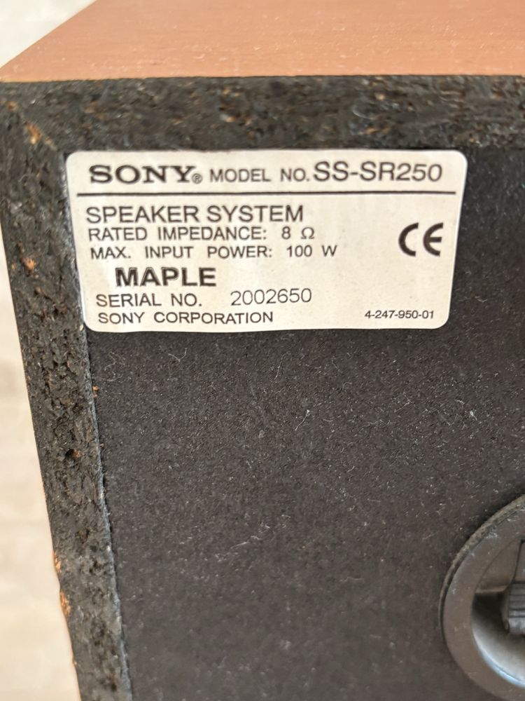 Zestaw głośników SONY