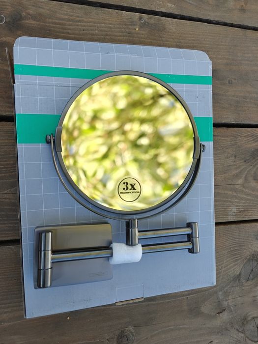 Hansgrohe AddStoris lusterko łazienka kosmetyczne okrągłe  chrom