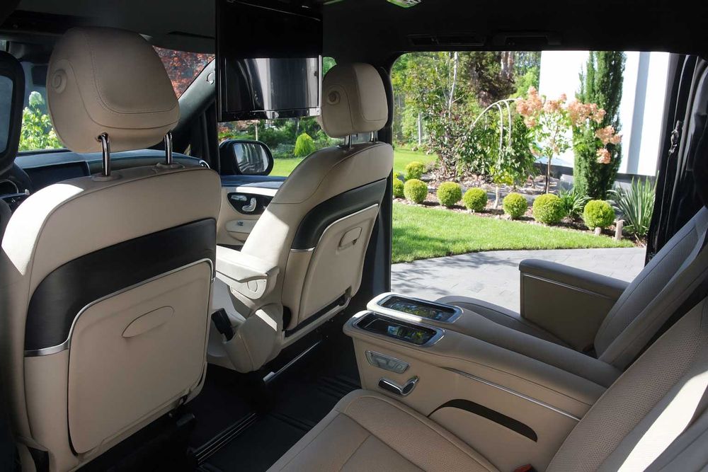 Mercedesa V Klasa EXTRA LONG–VIP Transport z Kierowcą– Auto na ślub