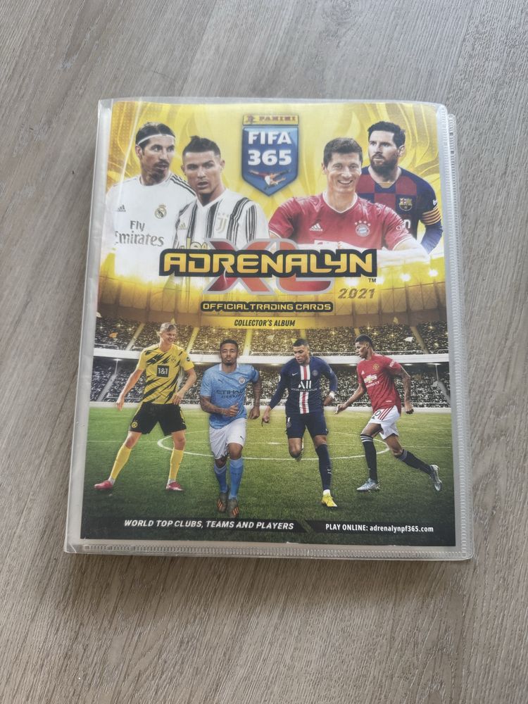 Album Panini 2018, 2020, 20221, 2023
